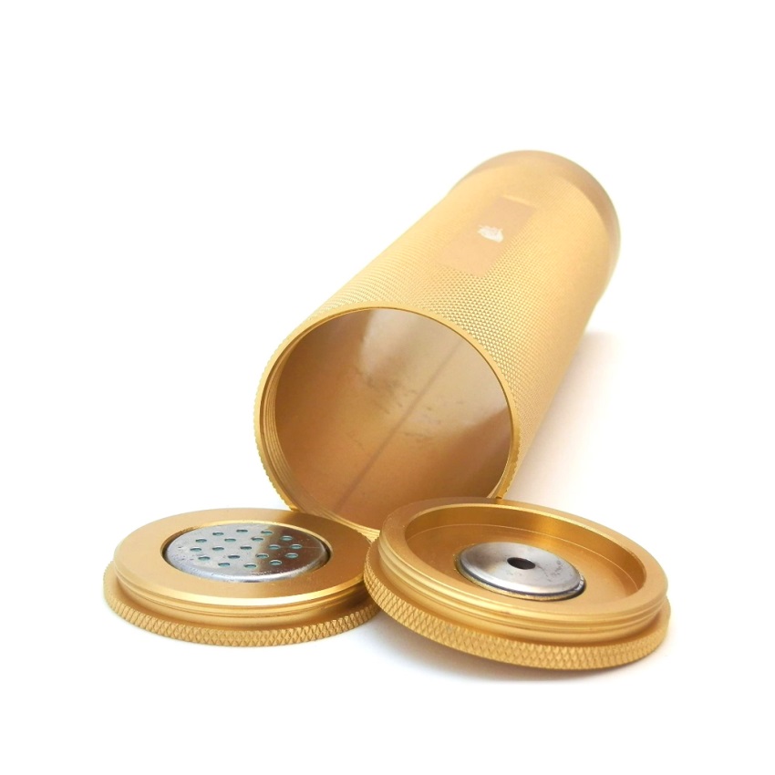 Humidor Metal Para 4 Cigarros